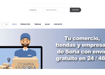 Envío gratuito en tiendas y negocios de Soria en 24/48h.