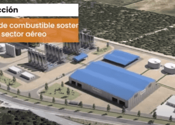 Tanque de combustible de 60 kta para sector aéreo en Soria, infraestructura para energías sostenibles y fomento económico.