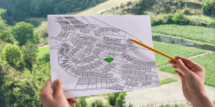 Plano de urbanización en Soria con enfoque en inversión y planificación territorial.