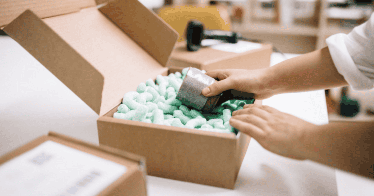 Envío de productos envasados para comercio electrónico en Soria.